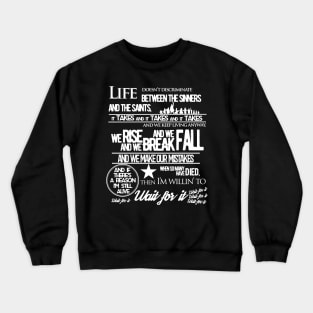 Hamilton Typography Crewneck Sweatshirt